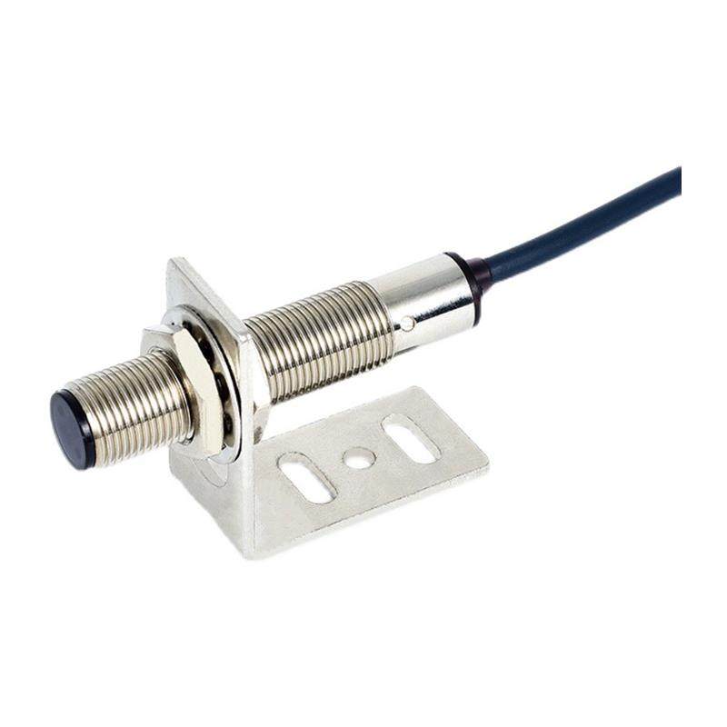 M12红外线漫反射光电开关E12-DS20NA传感器NPN常开24V可调20CM