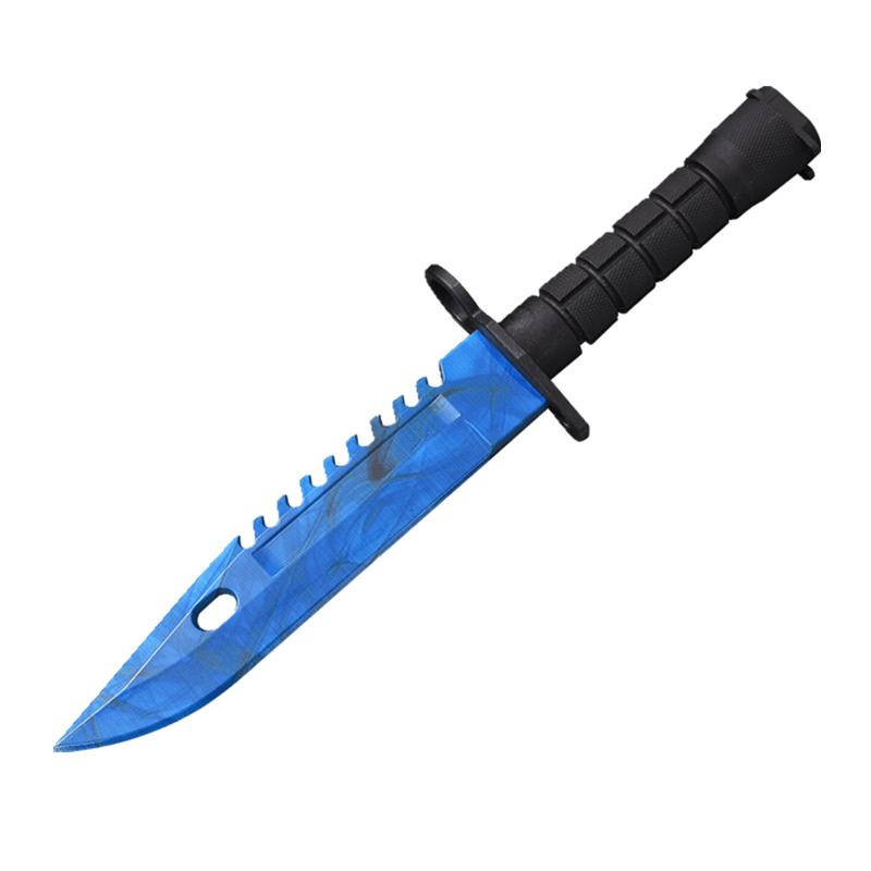 CSGO游戏周边M9刺刃模型工艺品玩具刀剑道具塑料训练刀皮肤收藏品