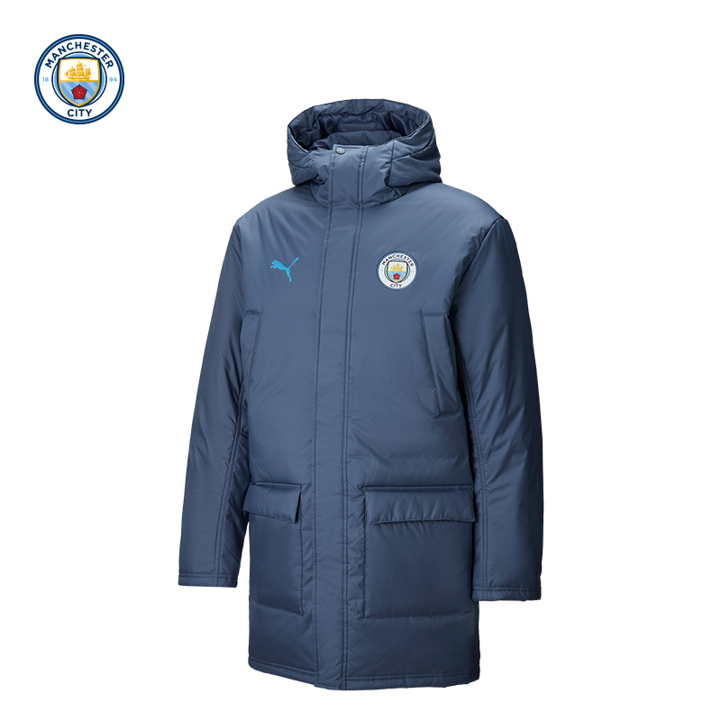 曼城PUMA棉服大衣欧冠冬季外套