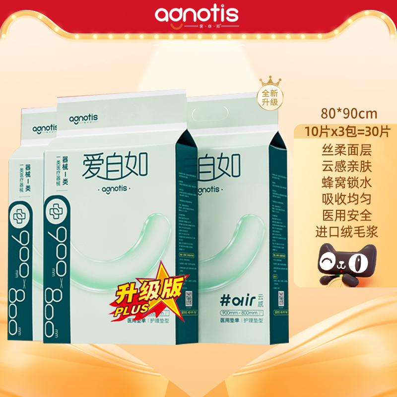 Agnotis医用护理垫30片80x90cm