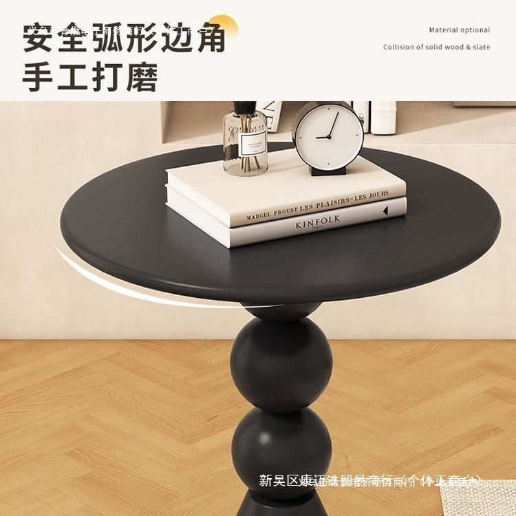 铁艺床头柜置物架简约现代替代品主卧白小桌子感小型黑色轻奢