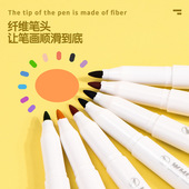 S506可擦彩色白板笔儿童水性画板笔写字笔易擦写细头小号E18