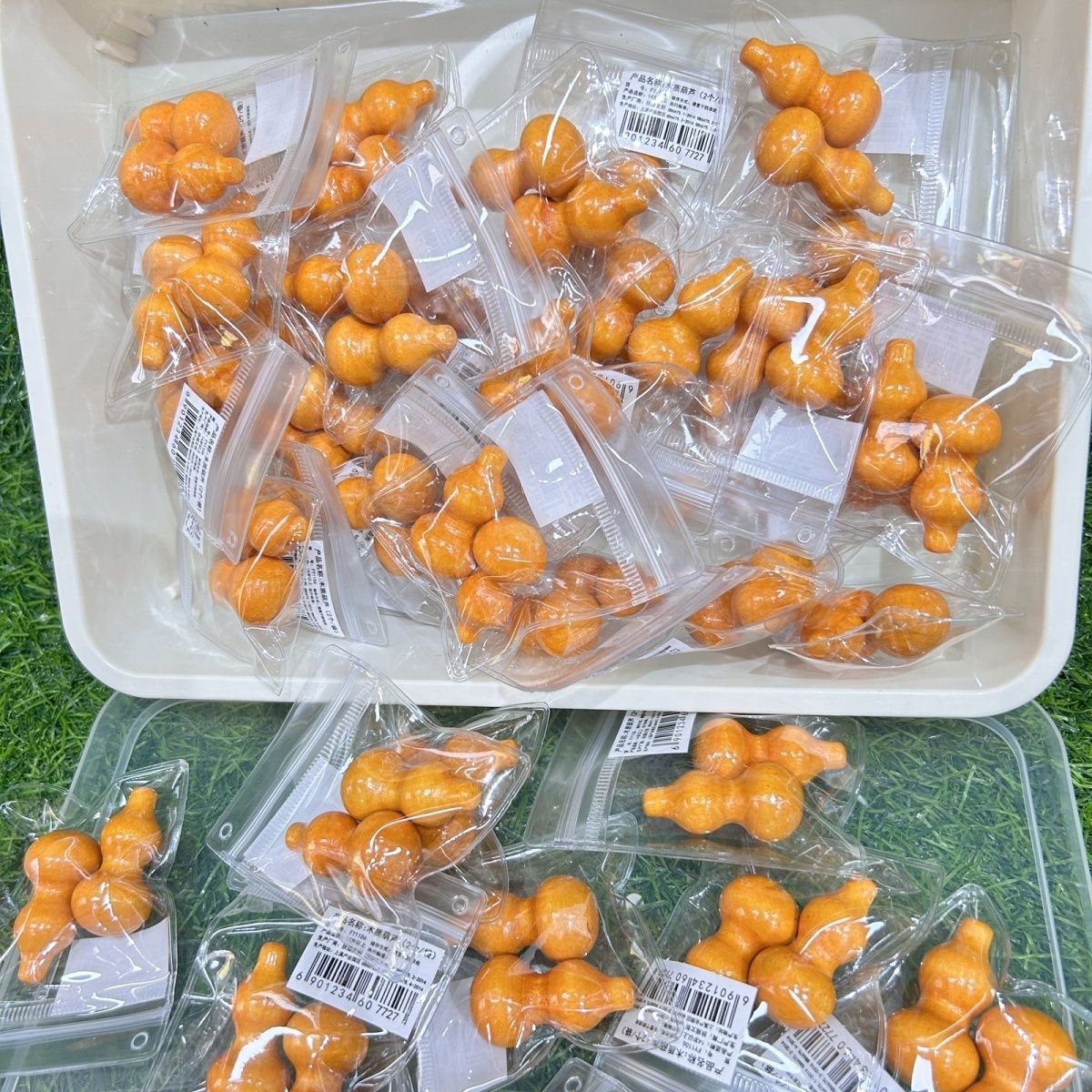 解压玩具文玩葫芦 摆件木质绕指柔迷你小葫芦抖音同款手捻葫芦