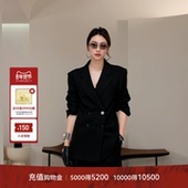 TORIL 自由柏林 LYNEE 四粒扣平驳领西装 女100羊毛西服外套