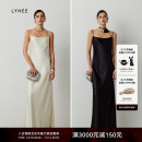 女士优雅长裙 丝滑缎面 轻礼服裙 醋酸吊带内搭连衣裙 LYNEE