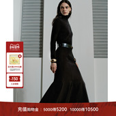 复古蕾丝拼接鱼尾半裙女冬设计感中长款 LYNEE 人鱼公主 半身裙