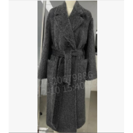 【顾客样衣专拍链接】813羊驼毛苏力大衣深灰色样衣不支持退换货