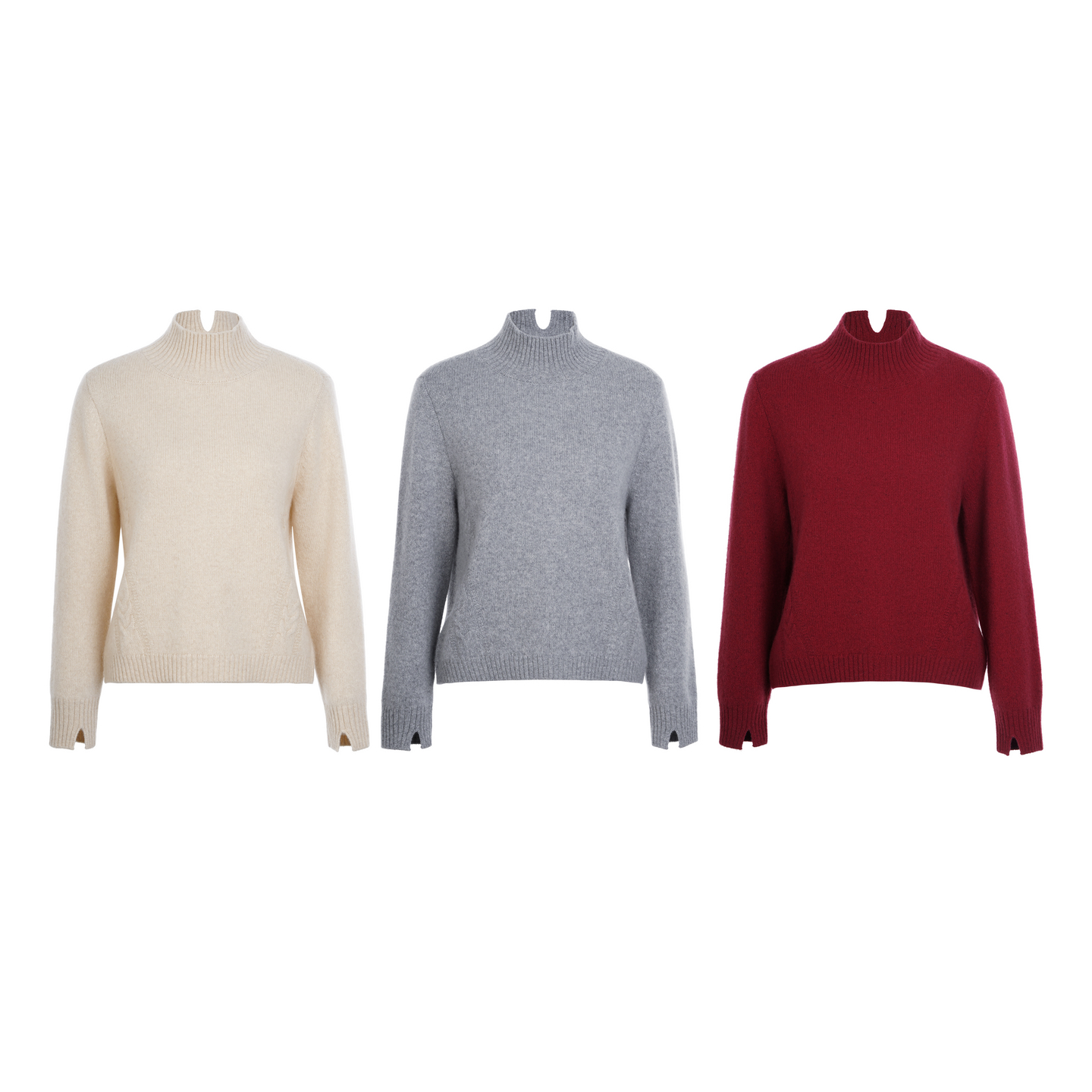 LYNEE【慵懒周末】简约百搭高领羊绒套衫 慵懒风外穿加厚保暖毛衣