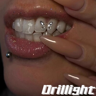 Drillight牙钻diy材料包自粘饰品