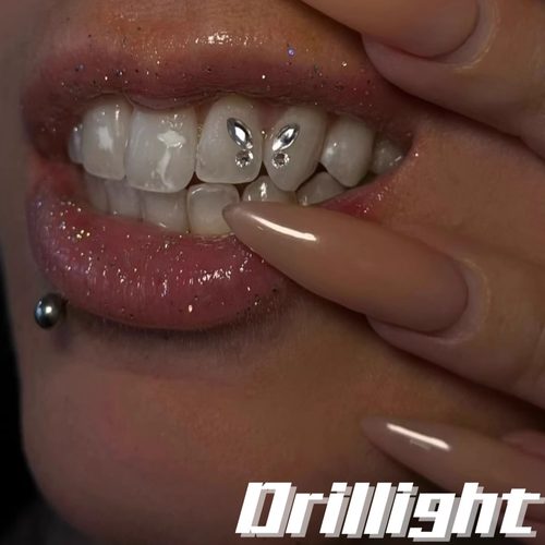 Drillight牙钻diy材料包自粘饰品
