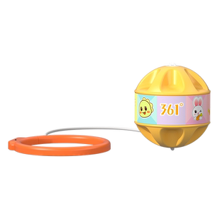 361度儿童跳跳球脚环跳跳神器圈户外运动玩具脚上呼啦弹跳蹦蹦球