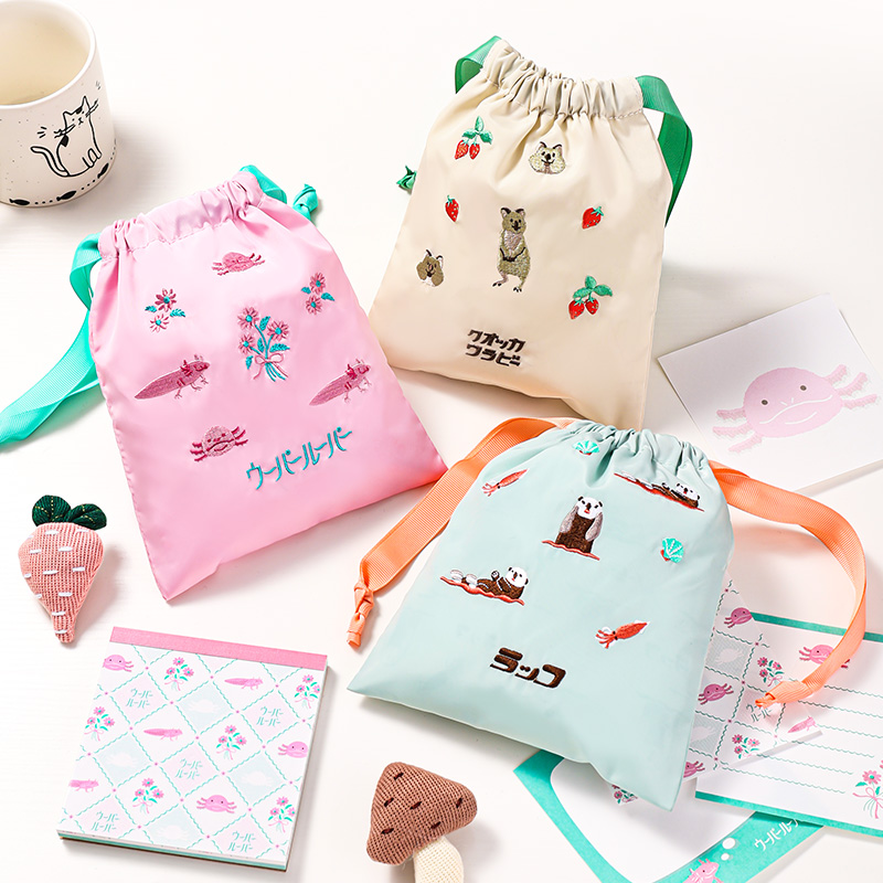 可爱便携收纳包，手帐用便签本