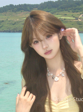 海边海星贝壳串珠项链