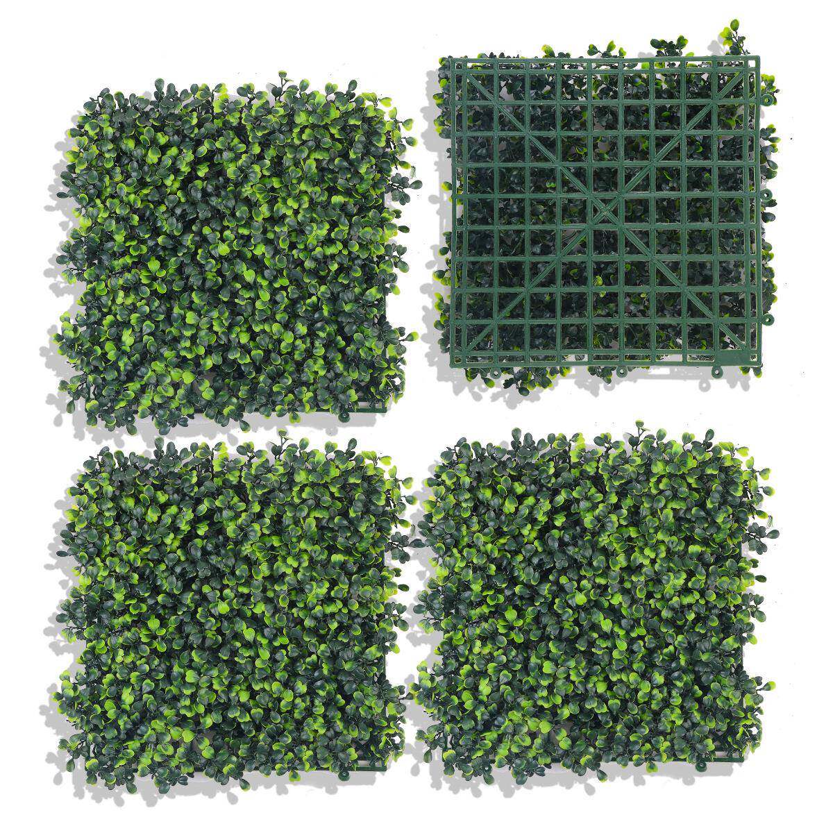 仿真米兰草坪25*25cm四层加密加厚塑料植物草坪室外人造塑料草坪