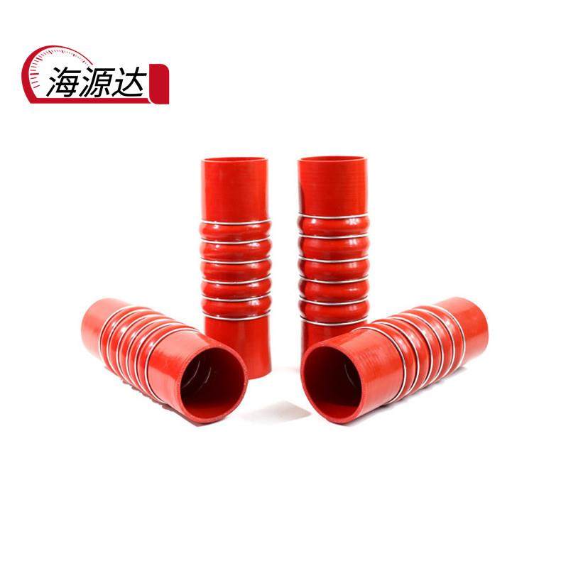 汽车硅胶管耐高温高压钢丝波纹空气管驼峰管涡轮红色夹布中冷管,橡塑材料及制品,其他塑料制品,淘宝优惠券,粉丝福利购,淘宝优惠卷