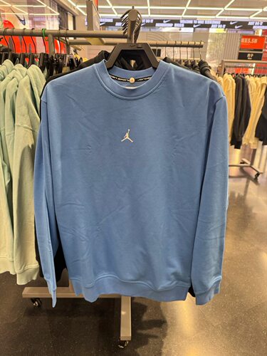 Nike air Jordan纯色篮球宽松版卫衣男子运动套头衫FV8625-469