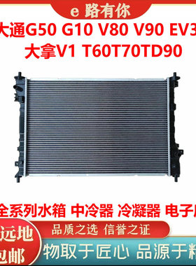 大通G10G50V80V90EV30大拿V1水箱散热器T60T70D90水箱总成散热器