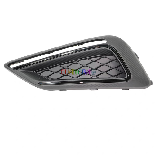 适用17-19款名爵6MG6前保险杠雾灯框雾灯盖板日行灯盖板罩黑色