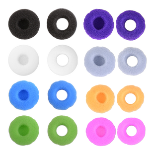 NICEHCK原道耳机海绵套无迹平头塞海绵垫加厚高弹力中空全包耳帽