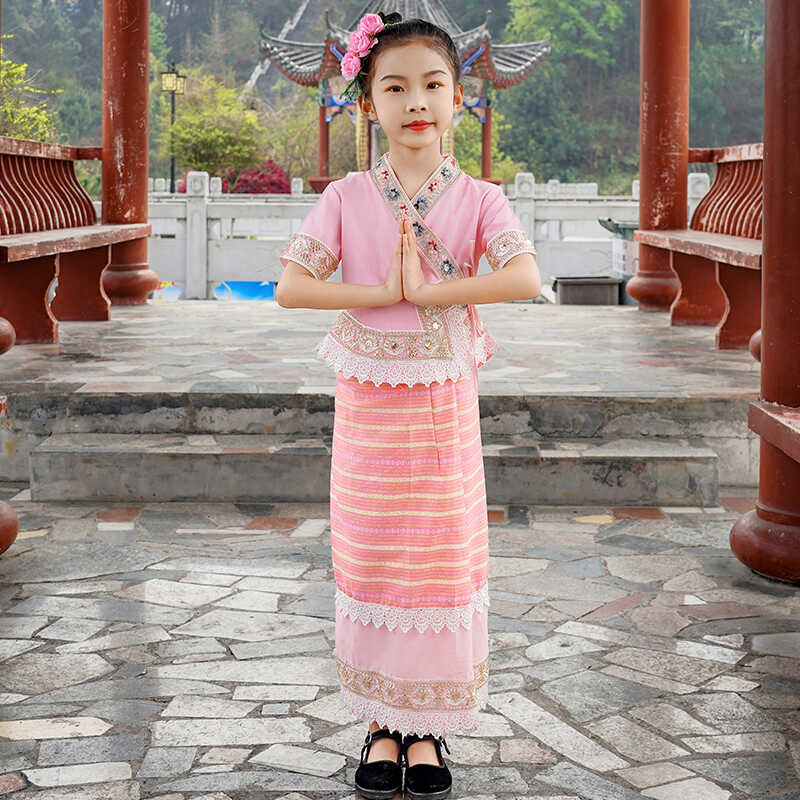 西双版纳云南幼儿少数民族表演服