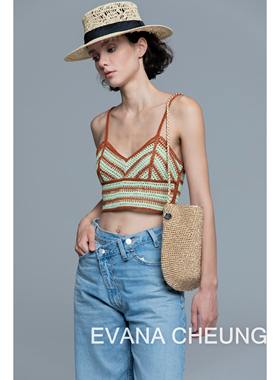 【正品现货】EvanaCheung澳洲品牌 【璀璨人生黄金版】手工编织包