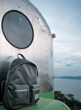 【正品现货】澳洲EvanaCheung【深刻logo系列】双肩包 四色