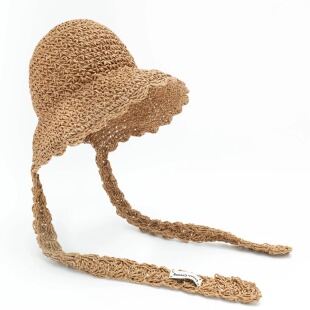 【正品】EvanaCheung澳洲设计师品牌【皎洁系列】草编帽