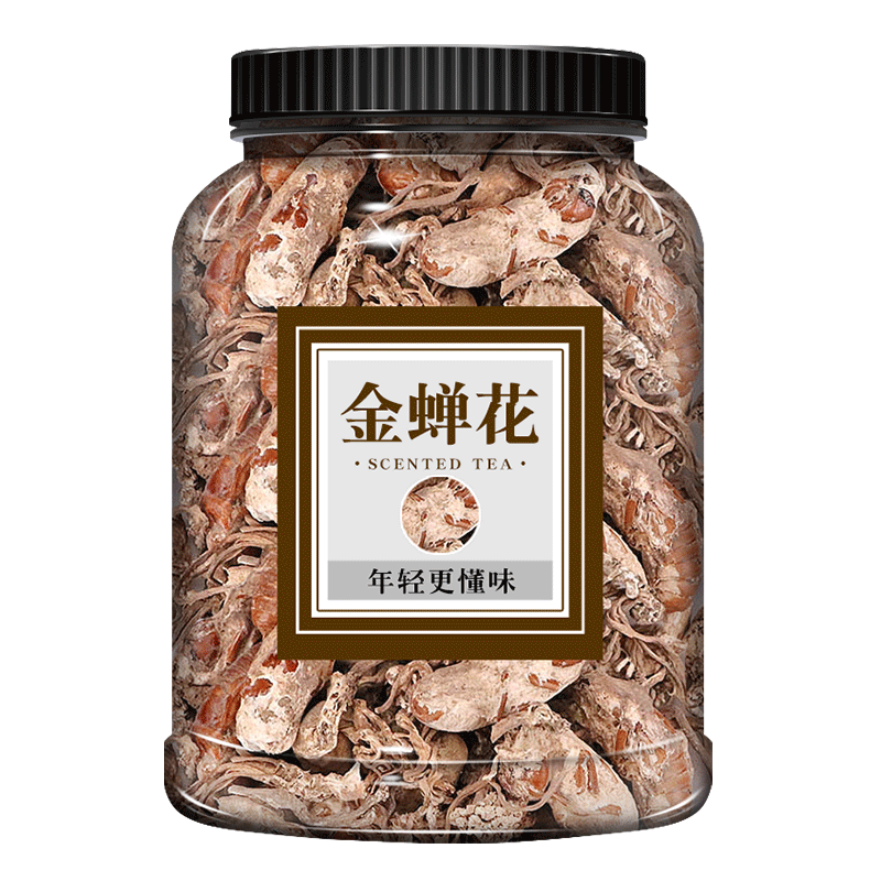 金蝉花中药材500g正品