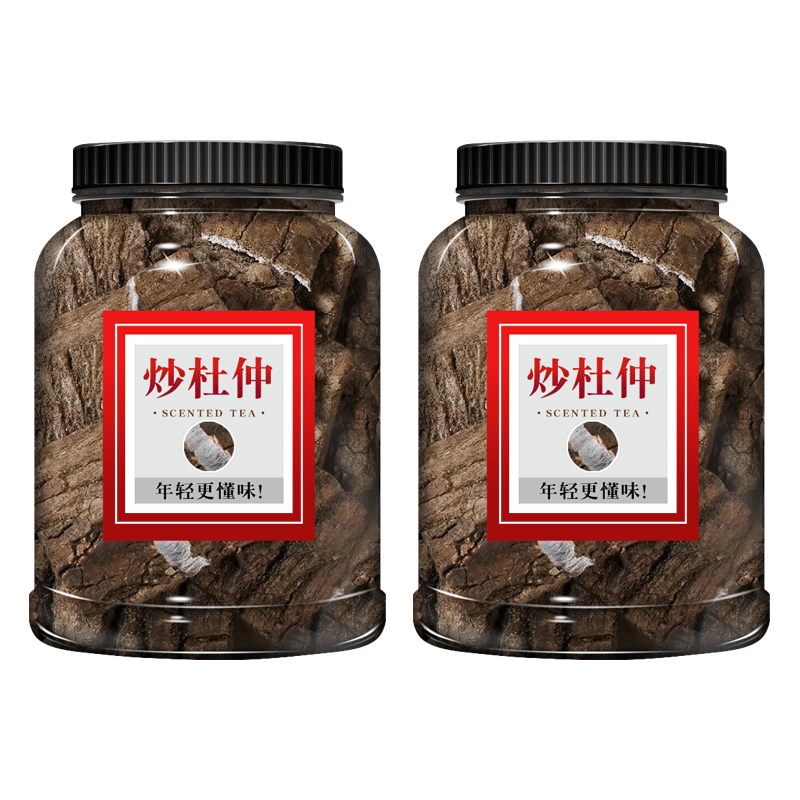 炒杜仲中药材泡水杜仲树皮
