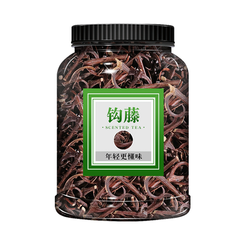 钩藤中药材500g正品野生勾藤双钩钓藤鹰爪风钩草倒挂刺吊藤药材