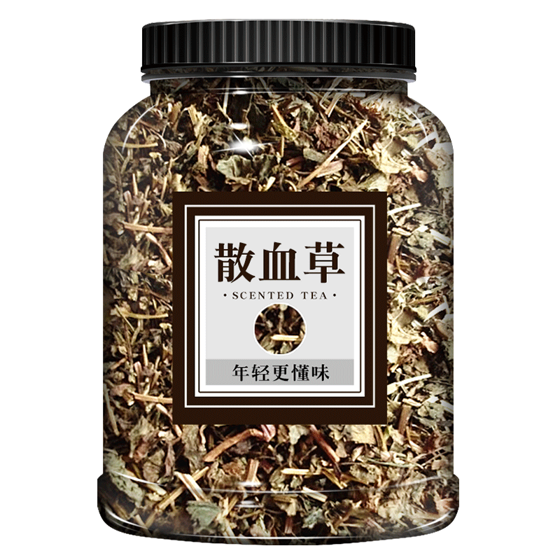 散血草中药材筋骨草 散血丹 白毛夏枯草雪里青苦地胆干货