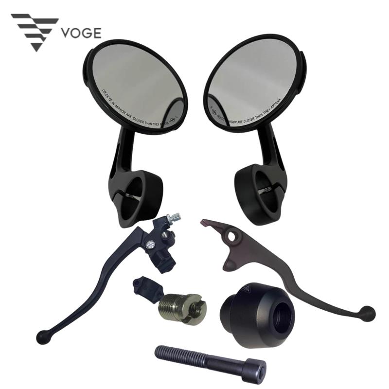 适用无极LX150-3A反光镜 隆鑫CU525倒车镜后视镜装饰头平衡头手柄