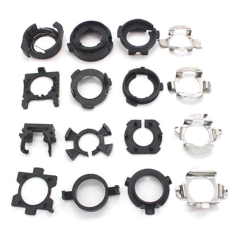 适配汽车LED灯卡座通用专用底座h1卡扣固定卡座LED灯泡h7卡子灯座