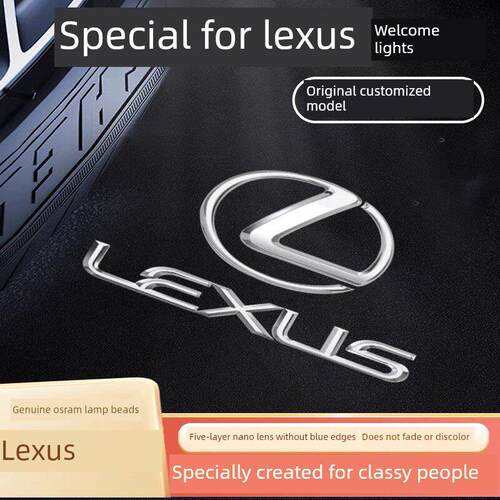 适用于雷克萨斯迎宾灯新老LX600LX570GX400GX460GX470车门LED投影