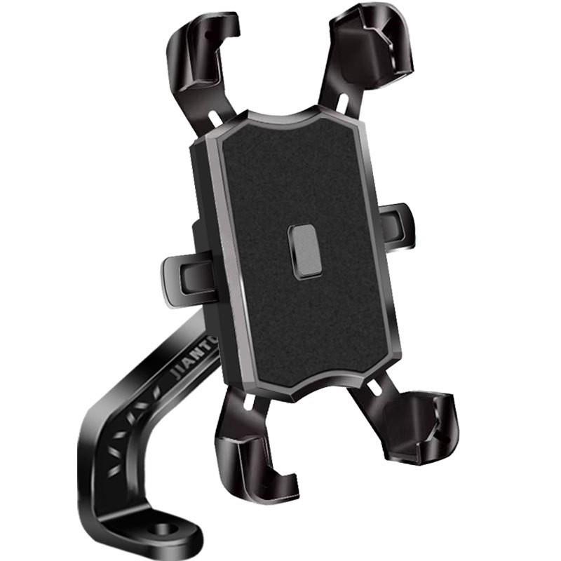 适用电动车手机支架摩托车外卖电瓶车导航遮阳防雨固定小头盔手机