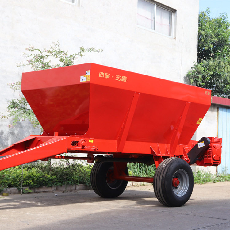 全新液压撒肥机 自走式撒粪车 果园撒粪机价格