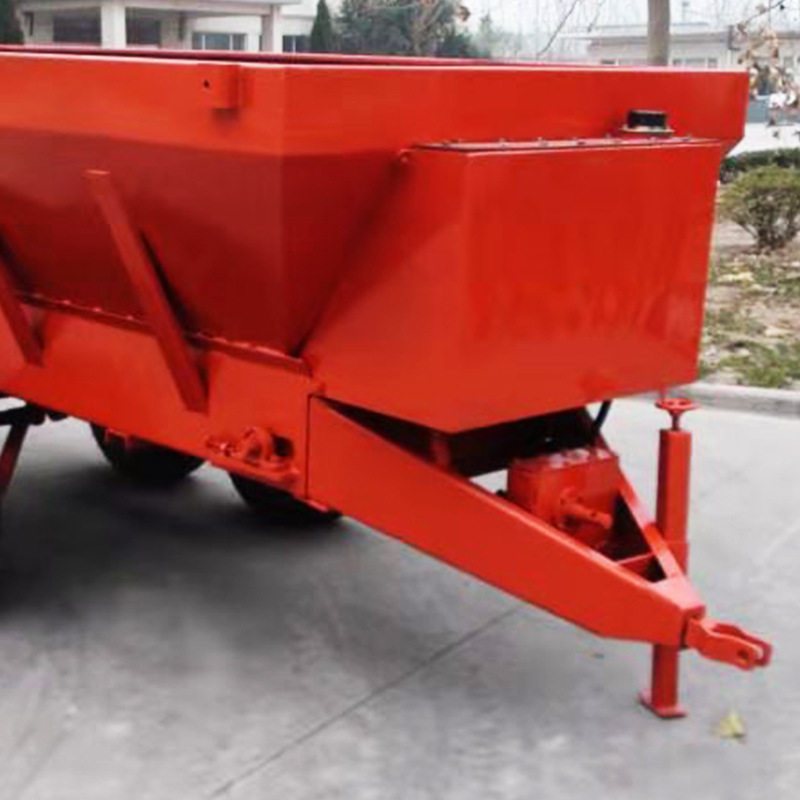机械撒粪车农家肥 土杂肥抛撒设备四轮拖拉机带动农业施肥机