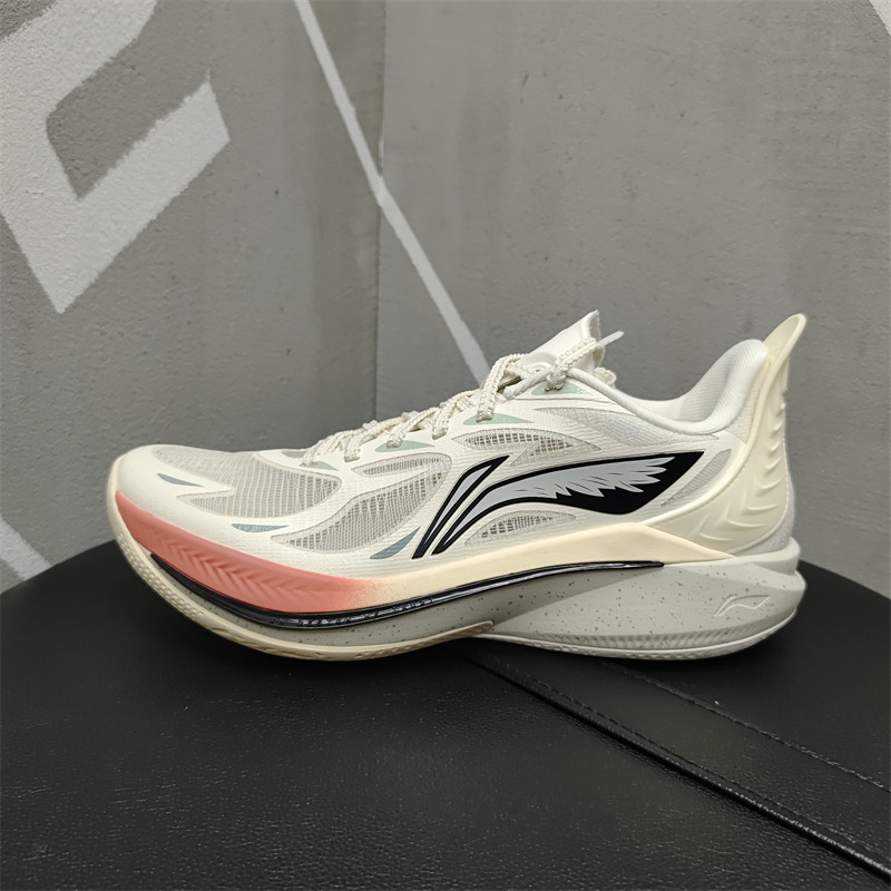 李宁篮球鞋男2024音速12大白鲨实战比赛室内外减震男鞋abau019-6