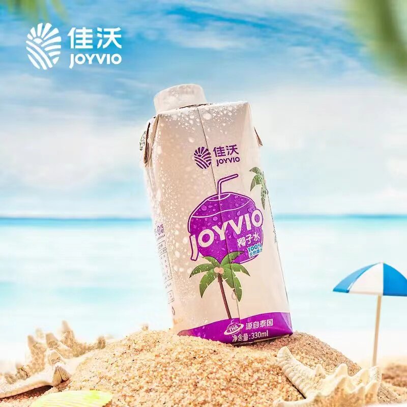 佳沃泰国NFC椰子水330ml*12瓶 100%纯椰汁天然无添加果汁孕妇饮料怎么看?