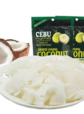 宿务CEBU进口椰子干脆片2包