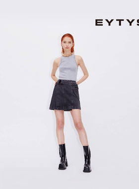 EYTYS半身裙Jenna潮流不规则对称牛仔A字形半身裙 25秋冬女士