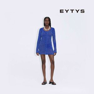 【特价5折】EYTYS连衣裙Faye雪尼尔纱线修身连衣裙 春季女士