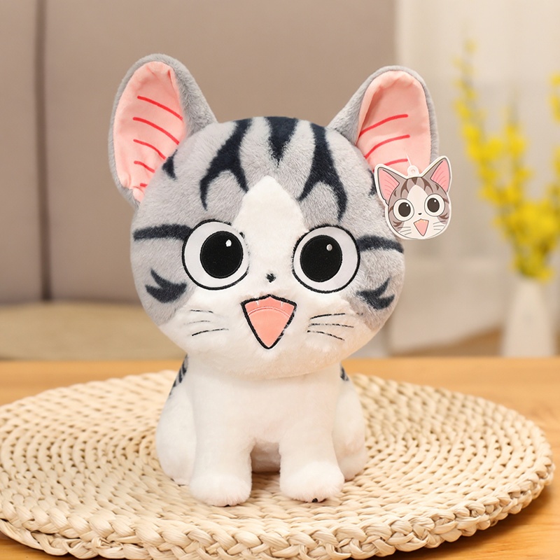 正版起司猫毛绒玩具公仔