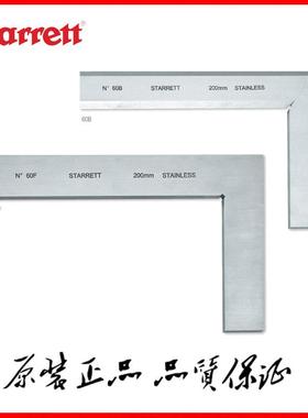 美国施泰力starrett 平口型直角尺60B-150 60B-200