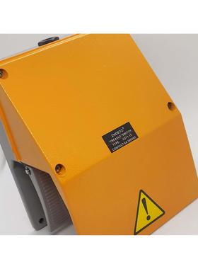 ZHDETZ双脚踏开关YDT1-15带保护盖脚踏按钮 脚踩开关自复护盖踏板