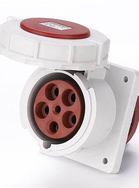 浙江国曼电气MNIEKNES防水工业插头直座MN5532三相五孔3P+N+PE