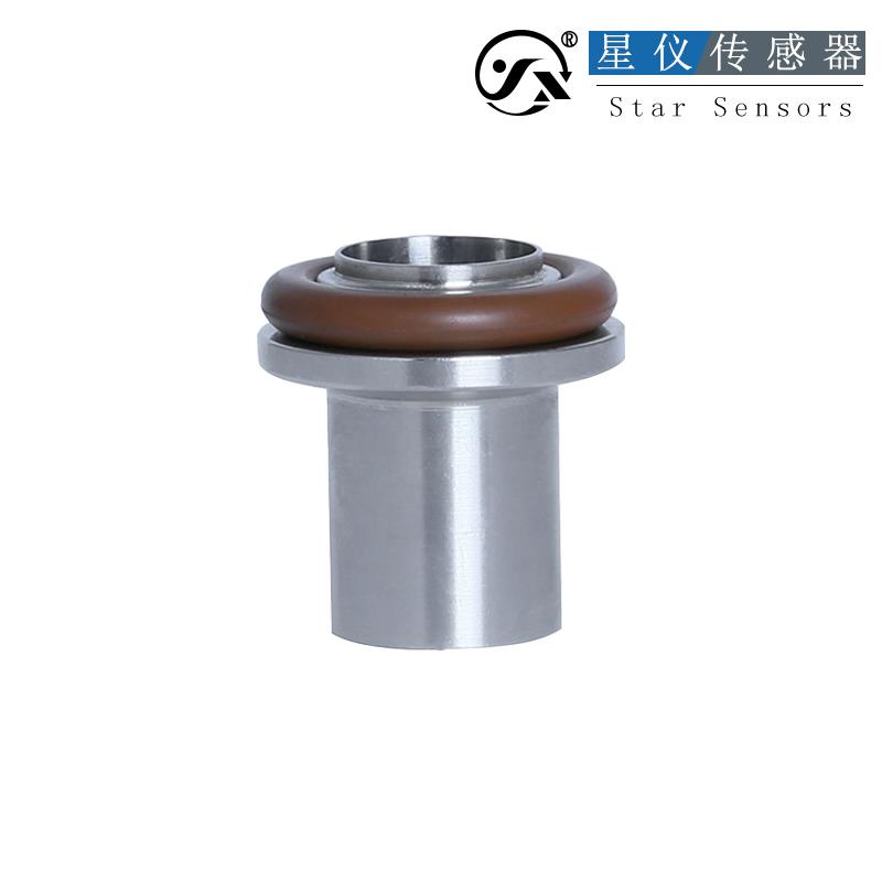 星仪KF16真空卡盘焊接底座 304不锈钢氟胶密封压力传感器变送器用
