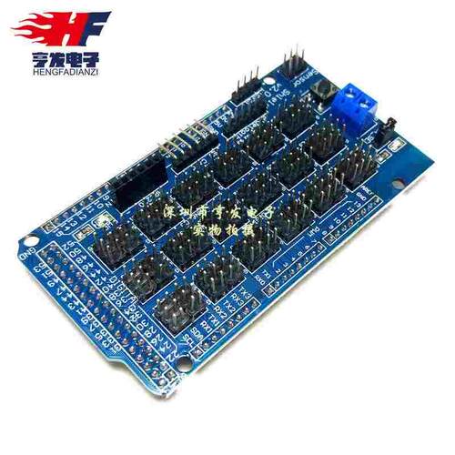 MEGA Sensor Shield V1.0 V2.0专用传感器扩展板电子积木