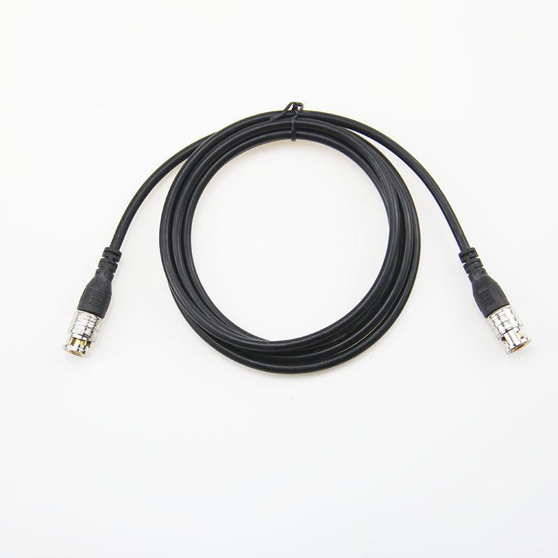 监控视频BNC纯铜延长线Q9跳线连接线同轴高清线双头线公对公1 3米