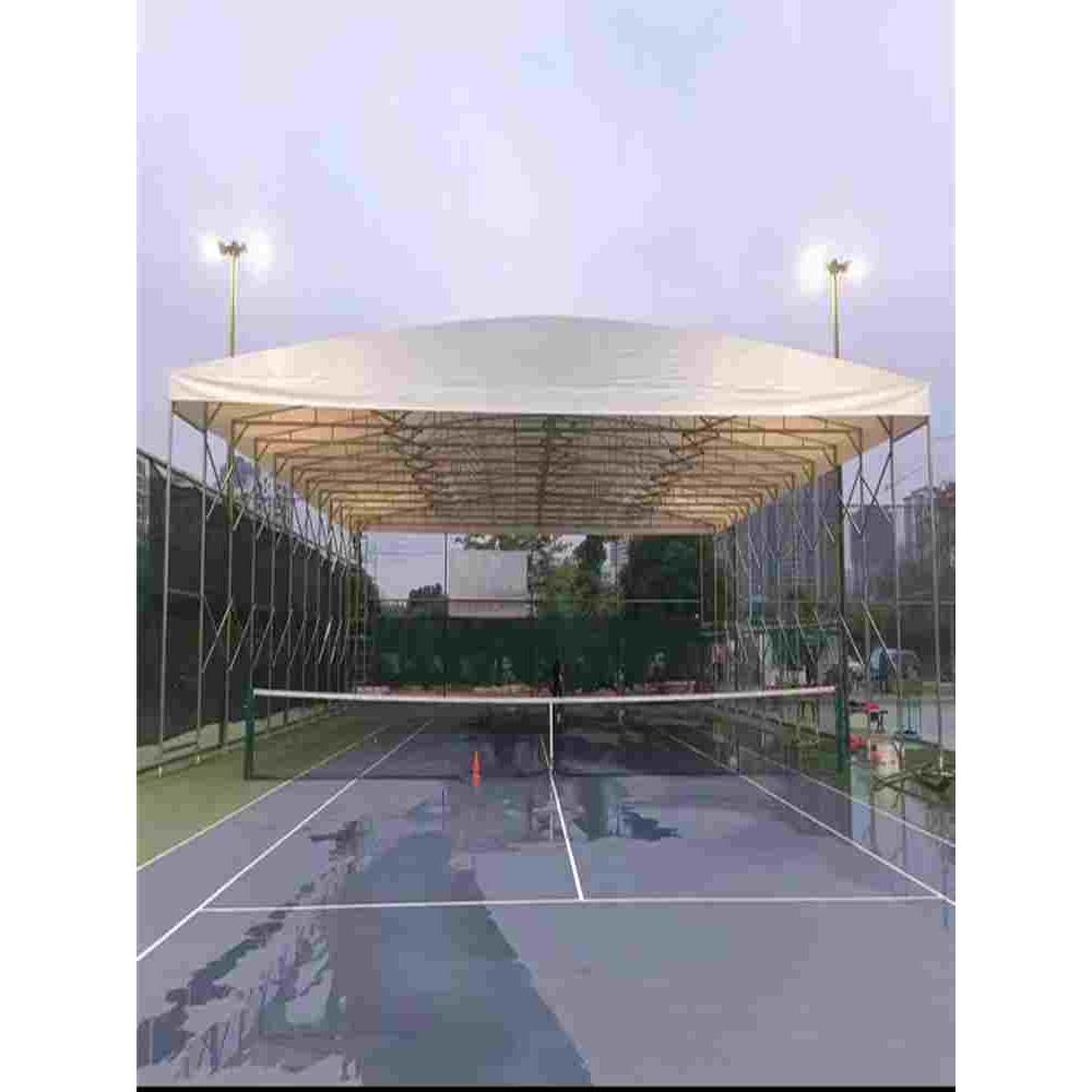 定制动大型移拉棚水大排档帐篷推户防外伸缩雨推拉雨棚棚活动遮阳